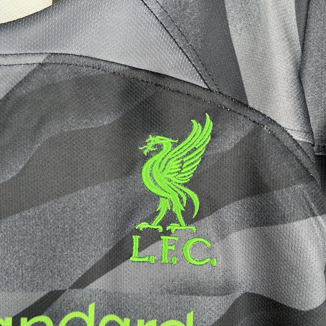23-24 Kids Liverpool Goalkeeper Black Size 16-28 3