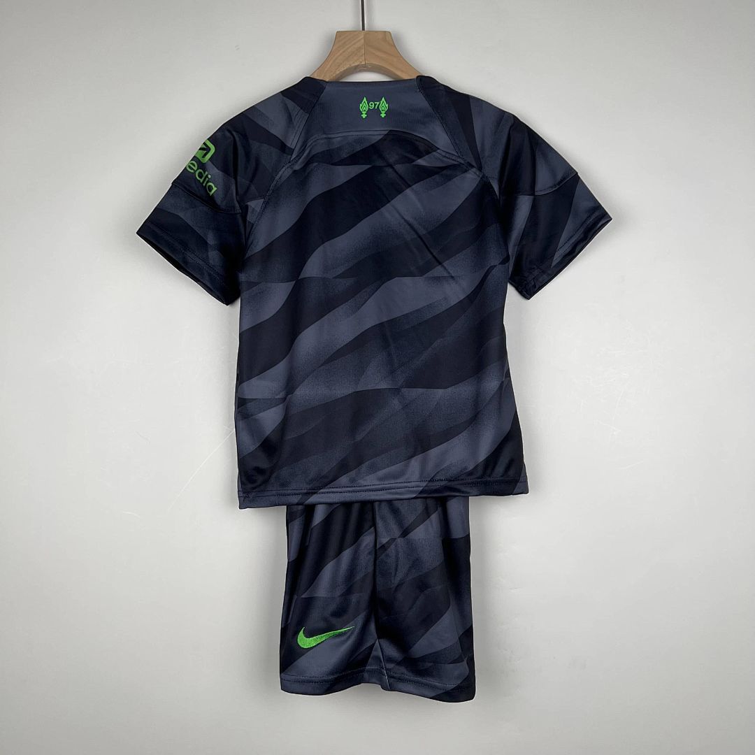23-24 Kids Liverpool Goalkeeper Black Size 16-28 6