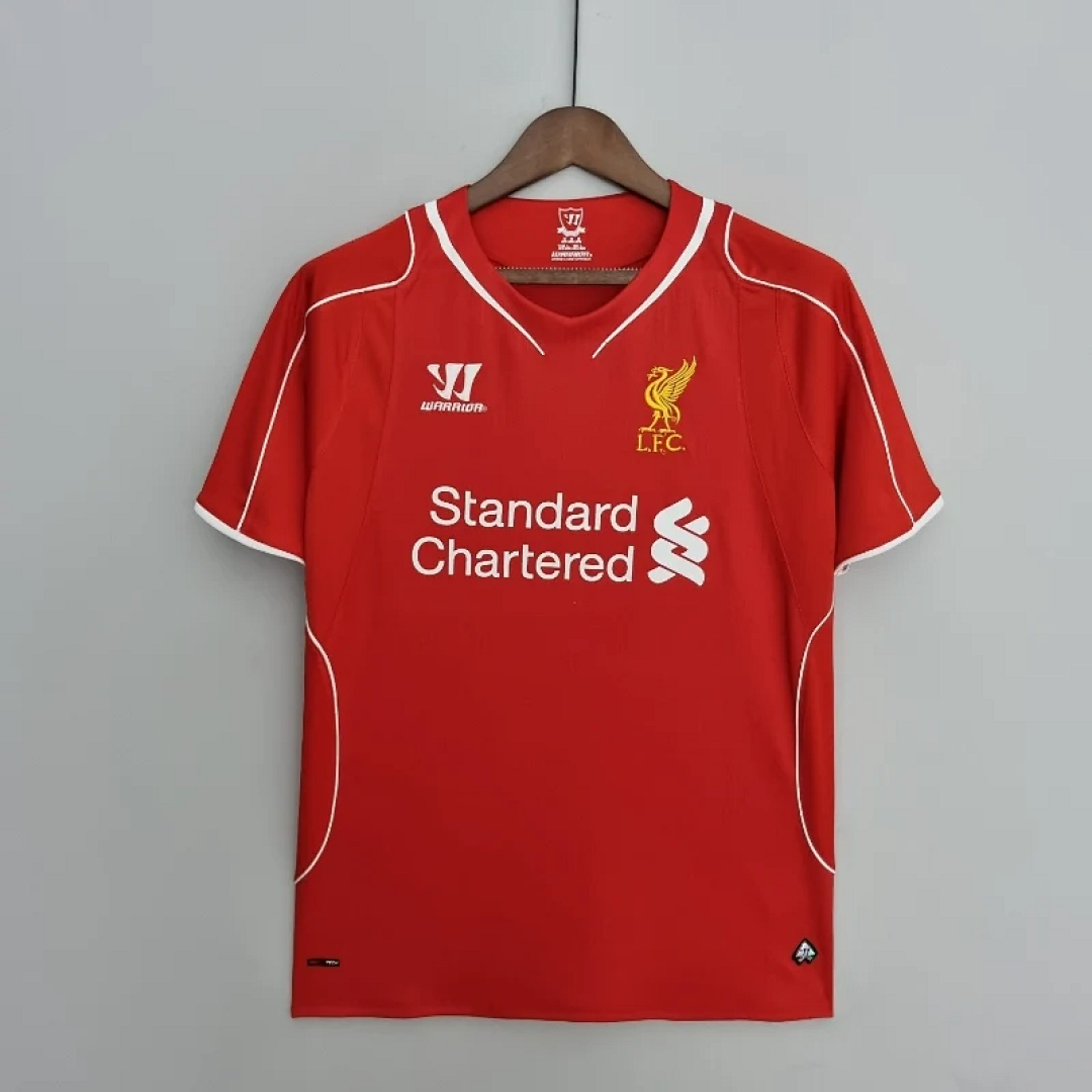 14-15 Retro Liverpool Soccer Jersey Home