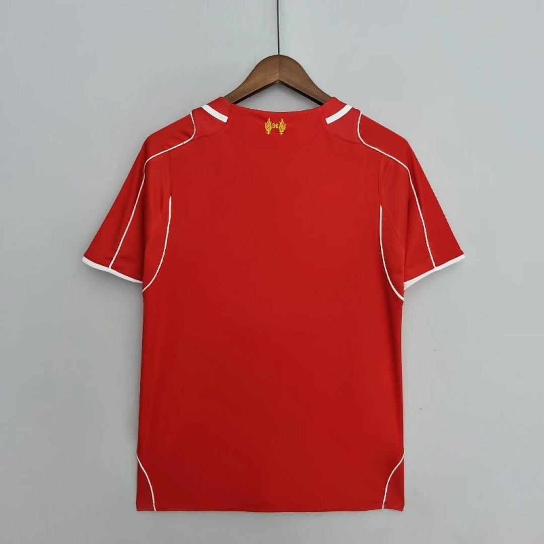 14-15 rétro Liverpool football maillot domicile 6