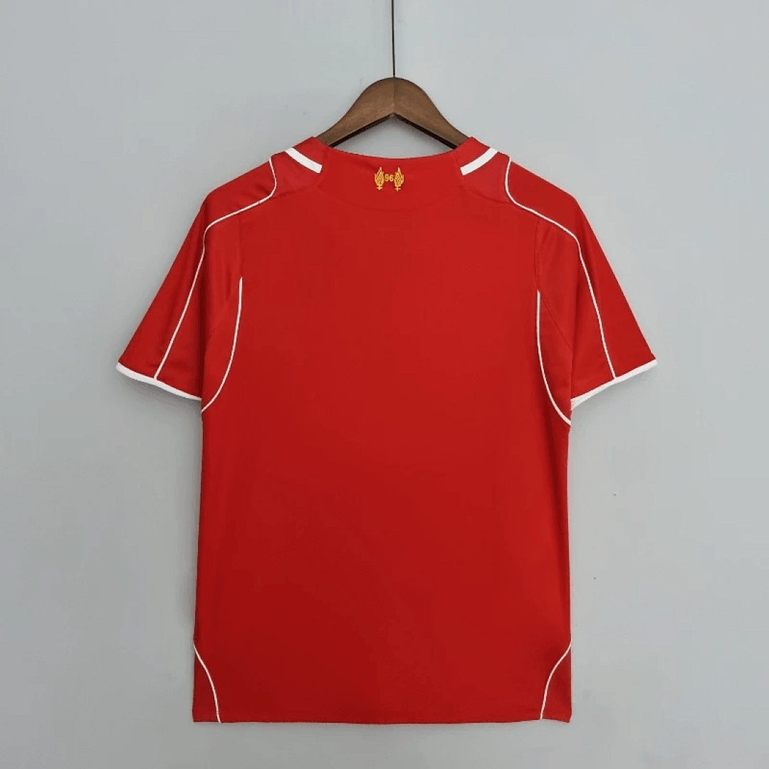 14-15 rétro Liverpool football maillot domicile 7