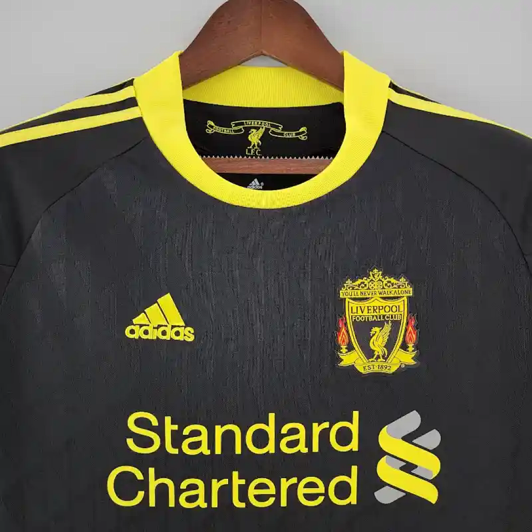 10-11 Retro Liverpool Soccer Jersey Third Away 16