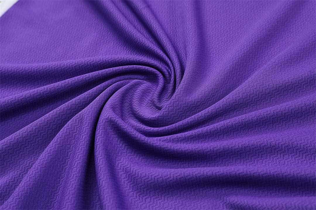 22-23 Real Madrid Training Suit Short Sleeve Kit Purple 16