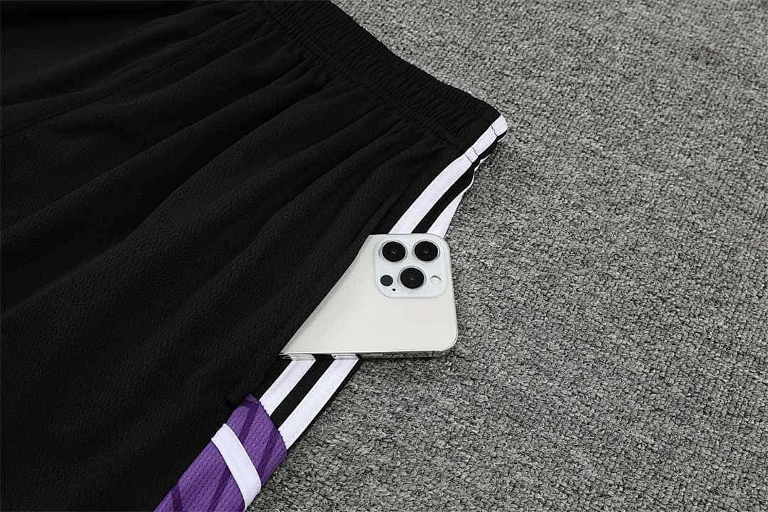 22-23 Real Madrid Training Suit Short Sleeve Kit Purple 20