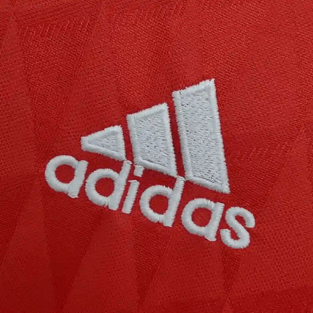 10-11 Retro Liverpool Soccer Jersey Home 13