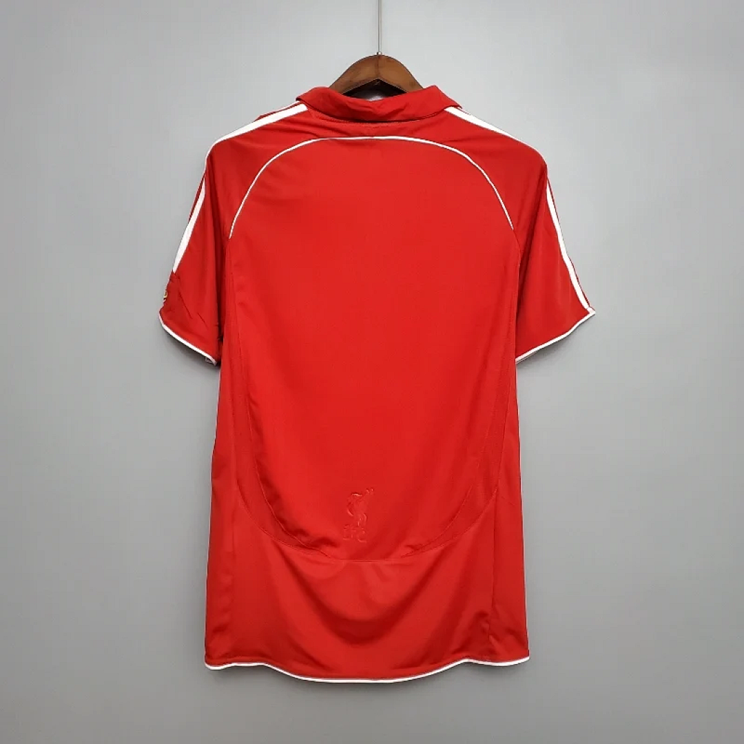 06-07 Retro Liverpool Soccer Jersey Home 2