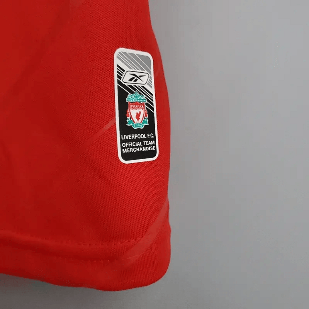 05-06 Retro Liverpool Soccer Jersey Home 11