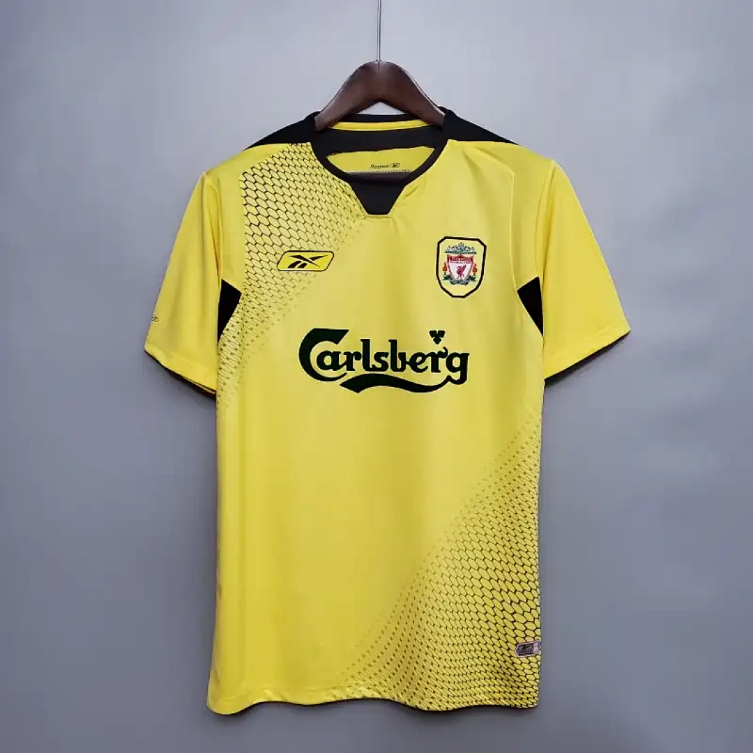 04-05 Retro Liverpool Soccer Jersey Away
