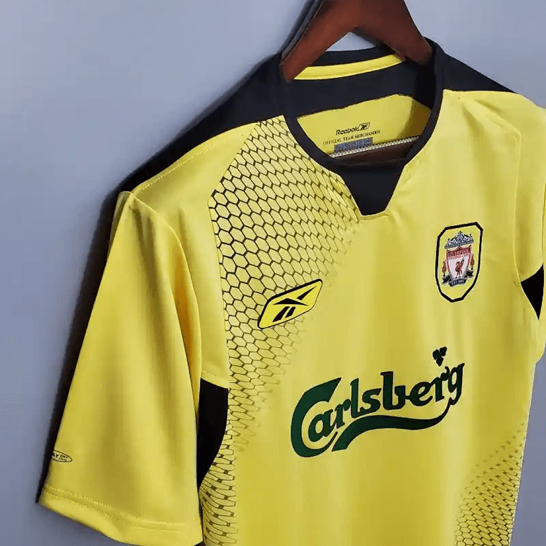 04-05 Retro Liverpool Soccer Jersey Away 7