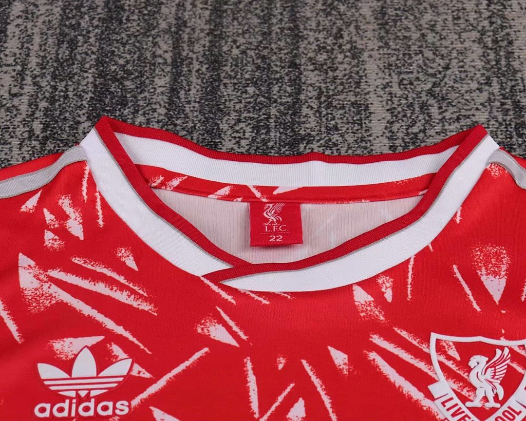 89-91 Retro Kids Liverpool Home Kit 7