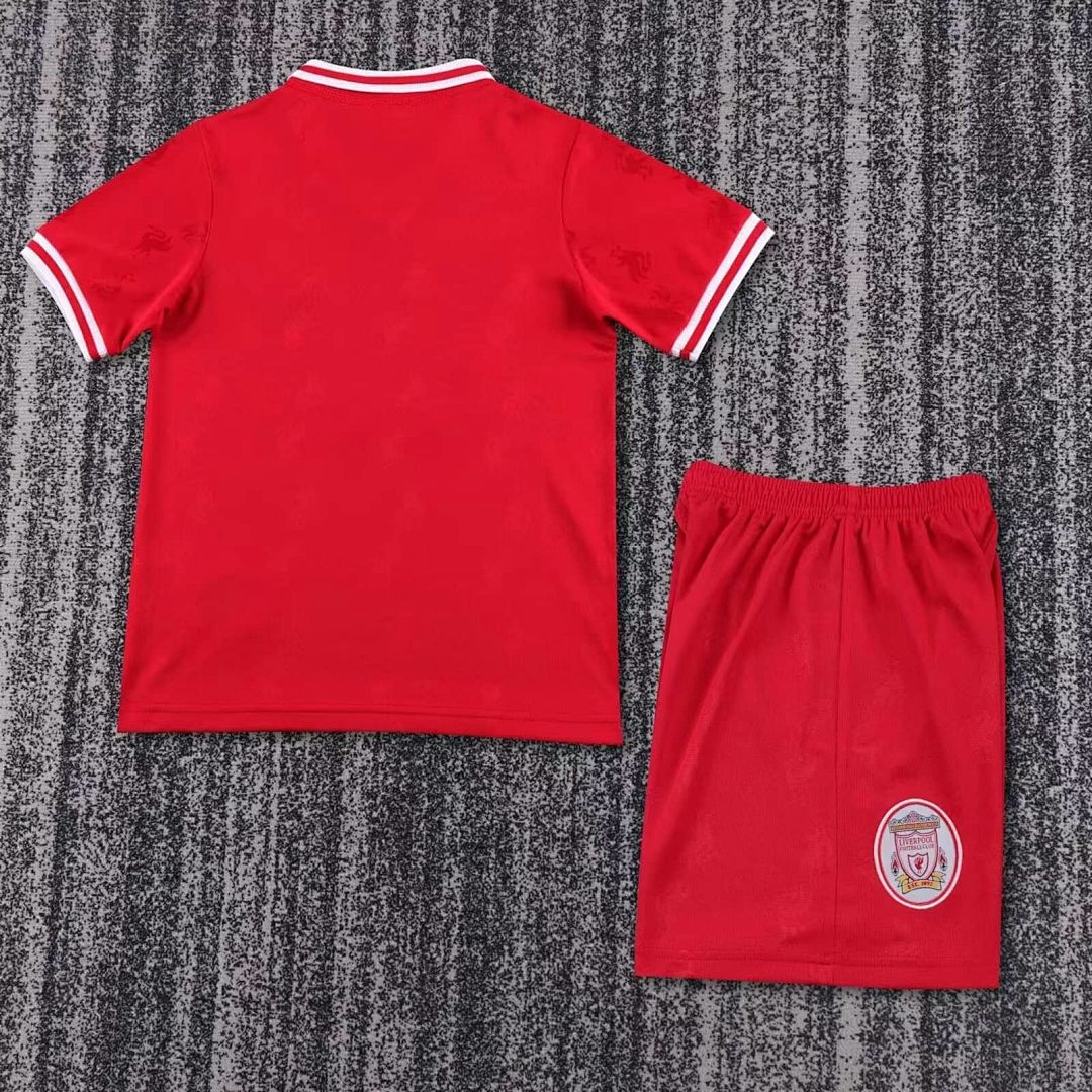 96-97 Retro Kids Liverpool Home Kit 2