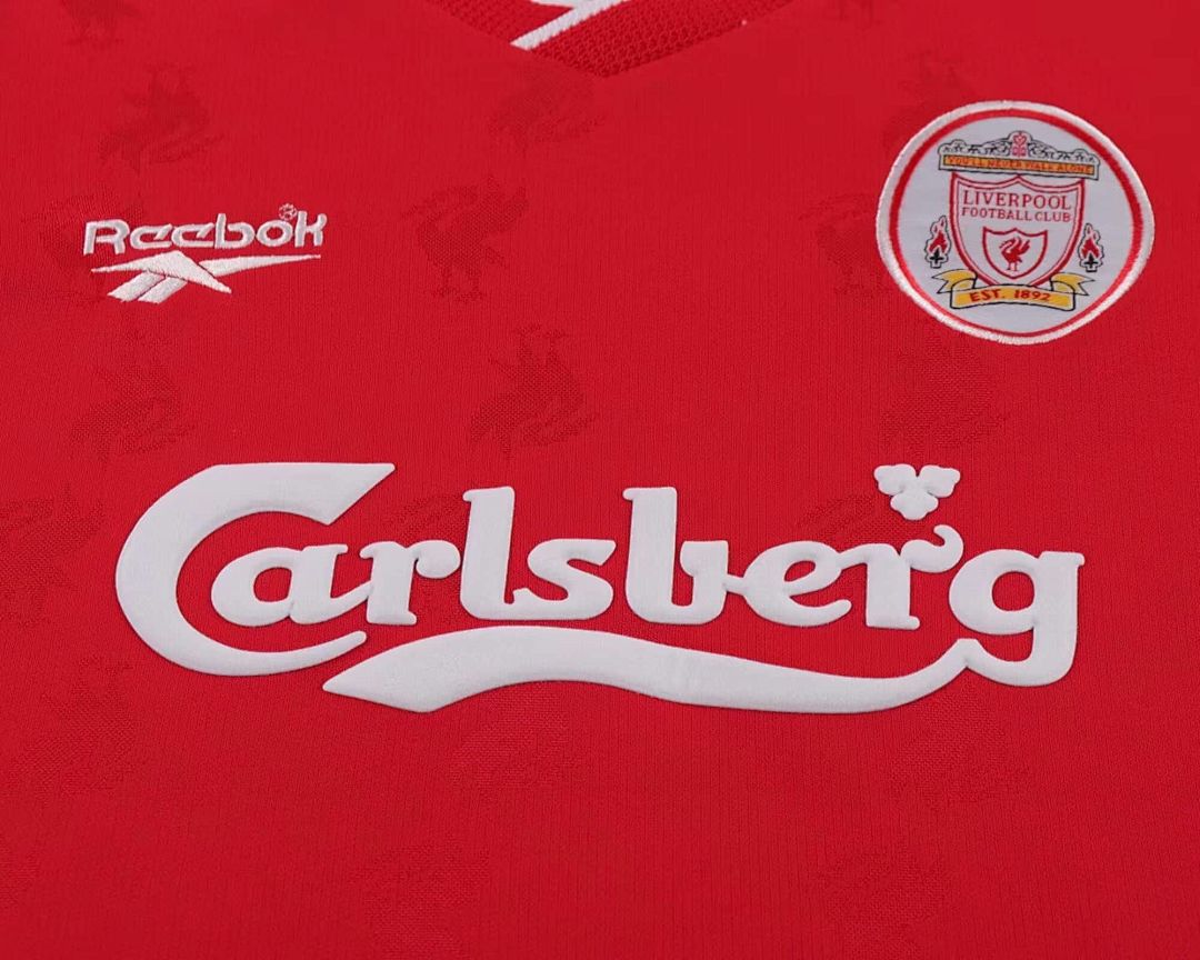 96-97 Retro Kids Liverpool Home Kit 4