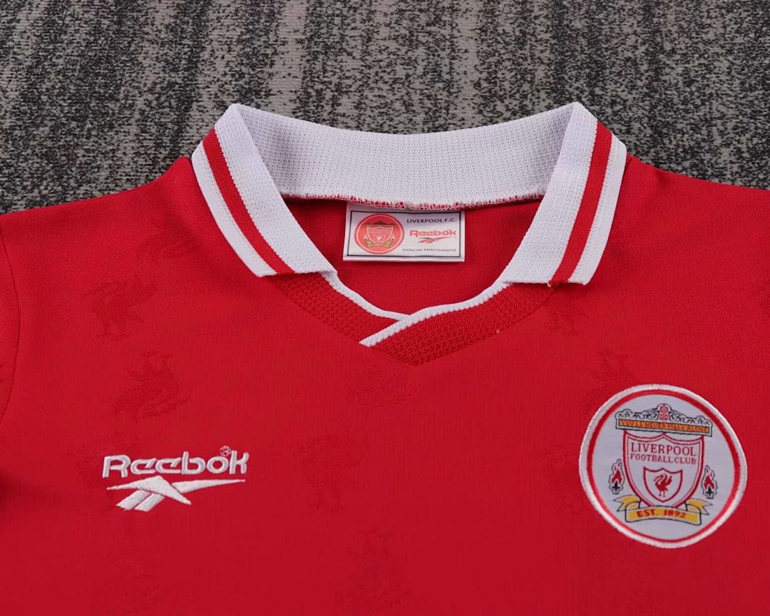 96-97 Retro Kids Liverpool Home Kit 8