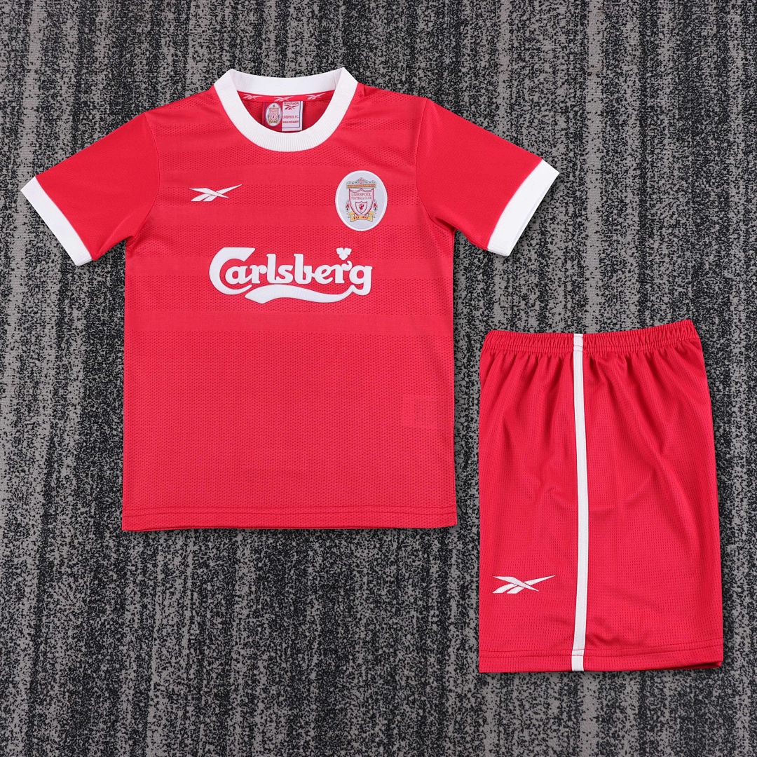 97-98 Retro Kids Liverpool Home Kit