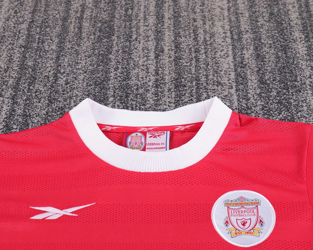 97-98 Retro Kids Liverpool Home Kit 6