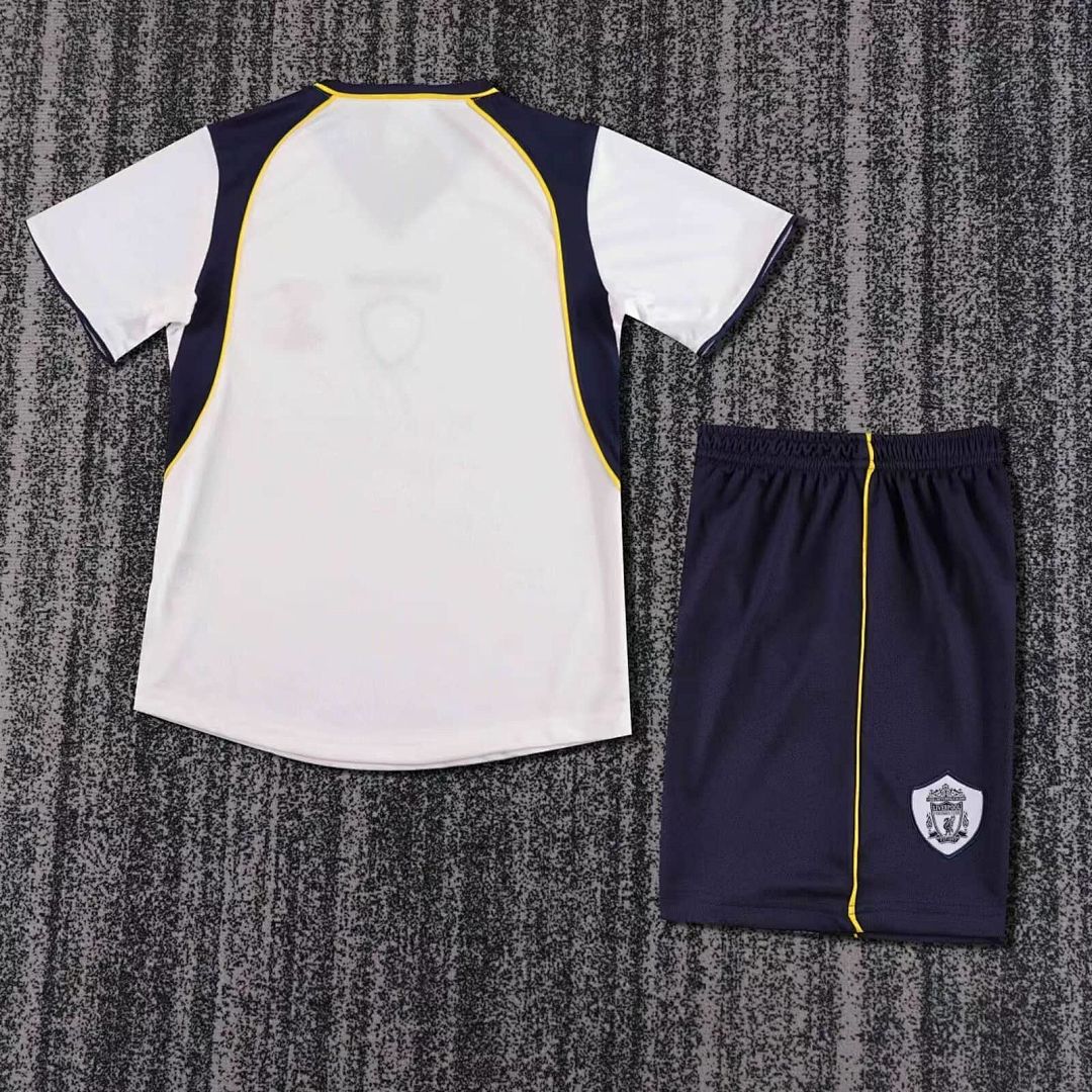 2001-02 Retro Kids Liverpool Away Kit 4