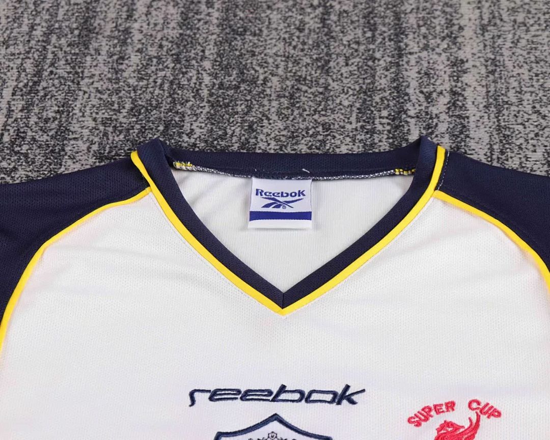 2001-02 Retro Kids Liverpool Away Kit 5