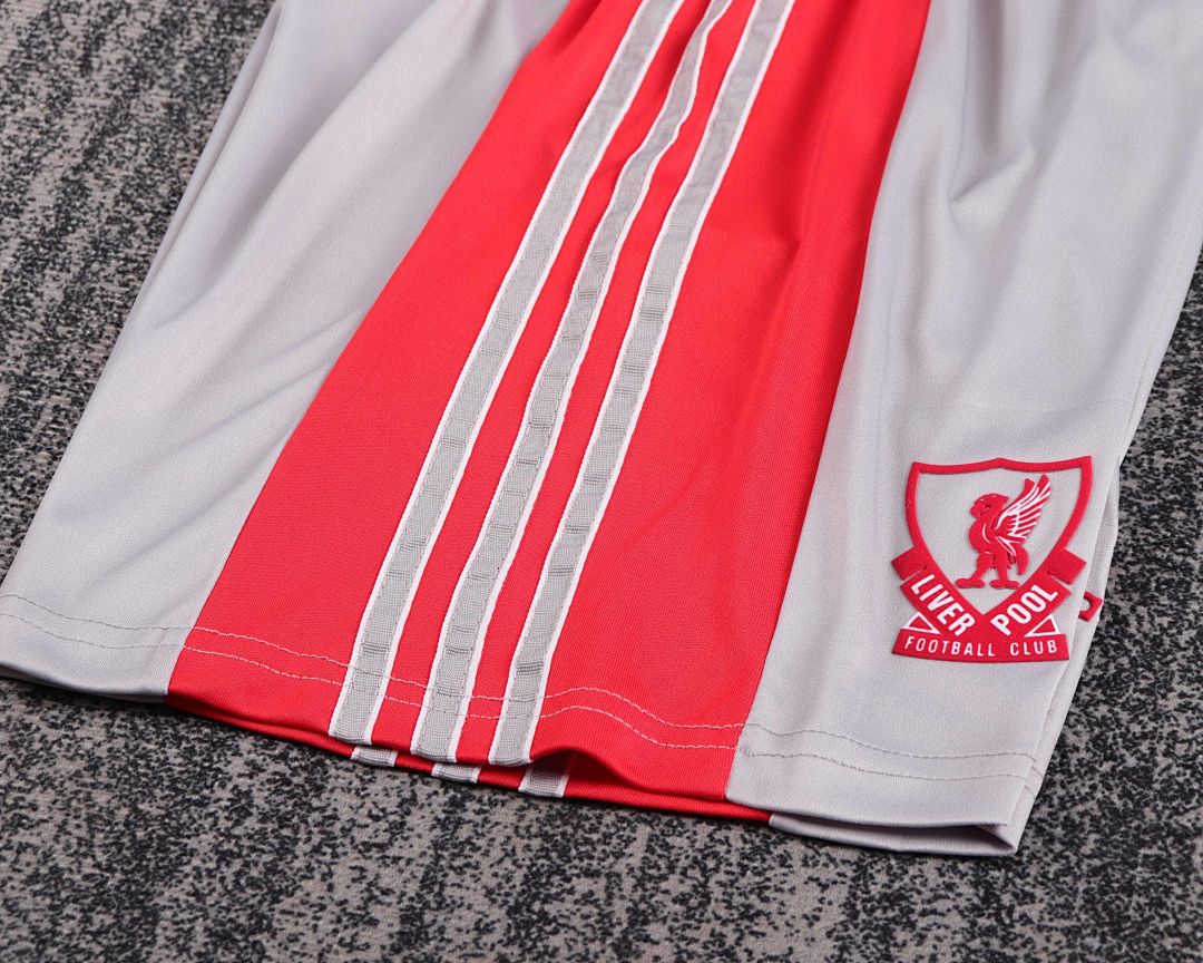 1989-91Retro Kids Liverpool Away Kit 8