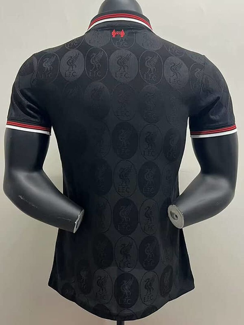 25-26 Players Liverpool Black Special Edition Kit S-3XL Cheap Football Jersey Wholesale Yupoo 2
