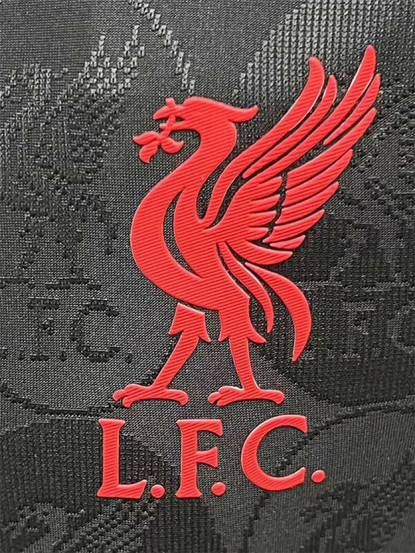 25-26 Players Liverpool Black Special Edition Kit S-3XL Cheap Football Jersey Wholesale Yupoo 3