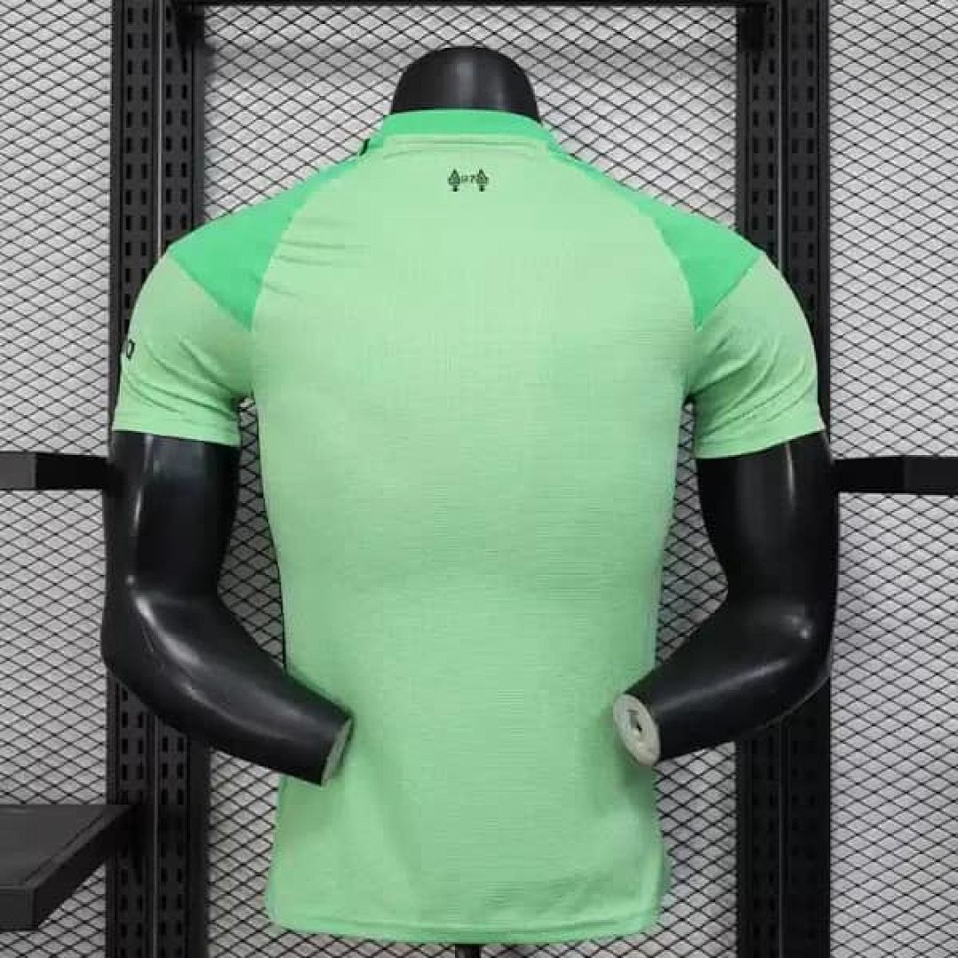 25-26 Players Liverpool Green Goalkeeper Kit Cheap Football Jersey Wholesale Yupoo 5