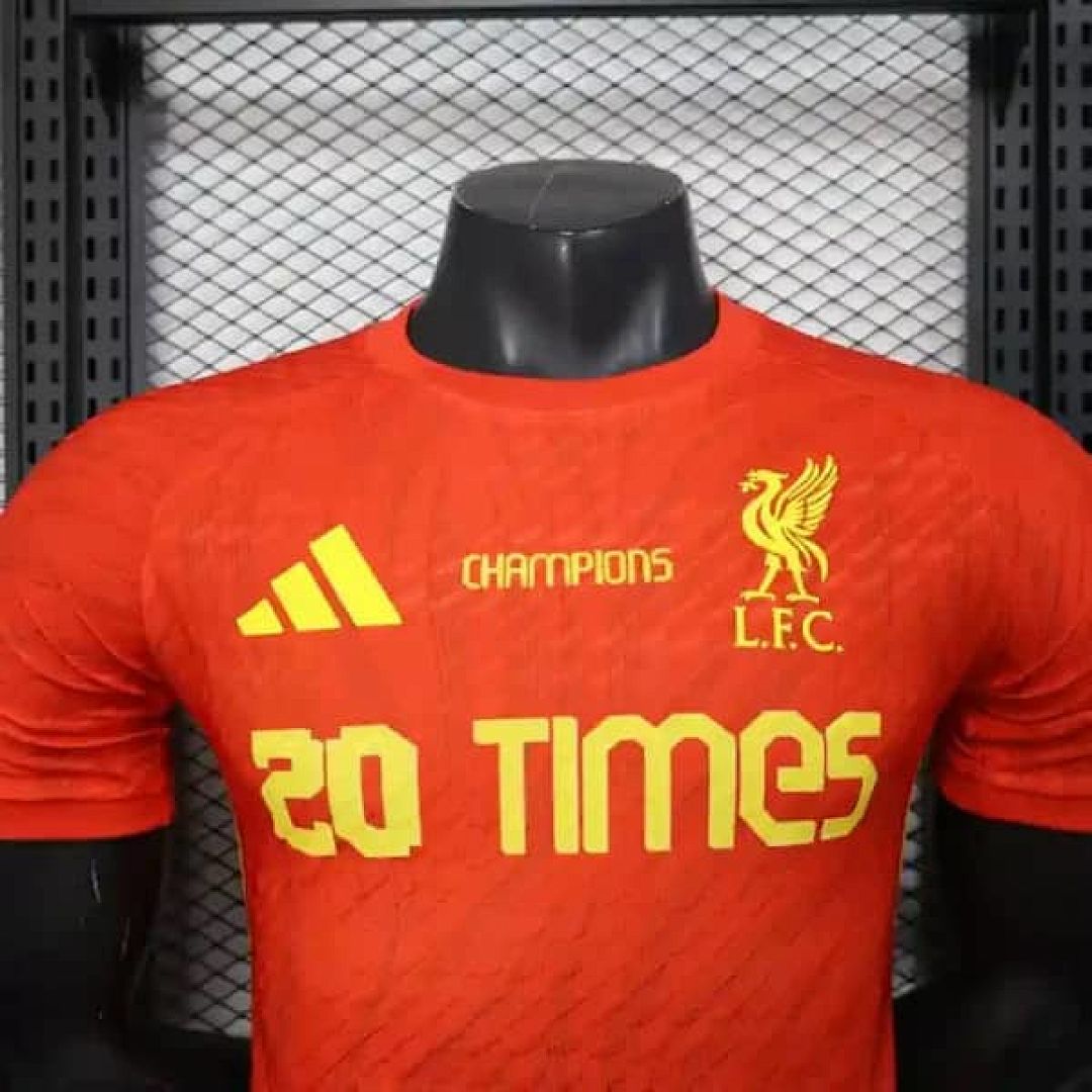 25-26 Players Liverpool Red Special Edition Kit Cheap Football Jersey Wholesale Yupoo 5