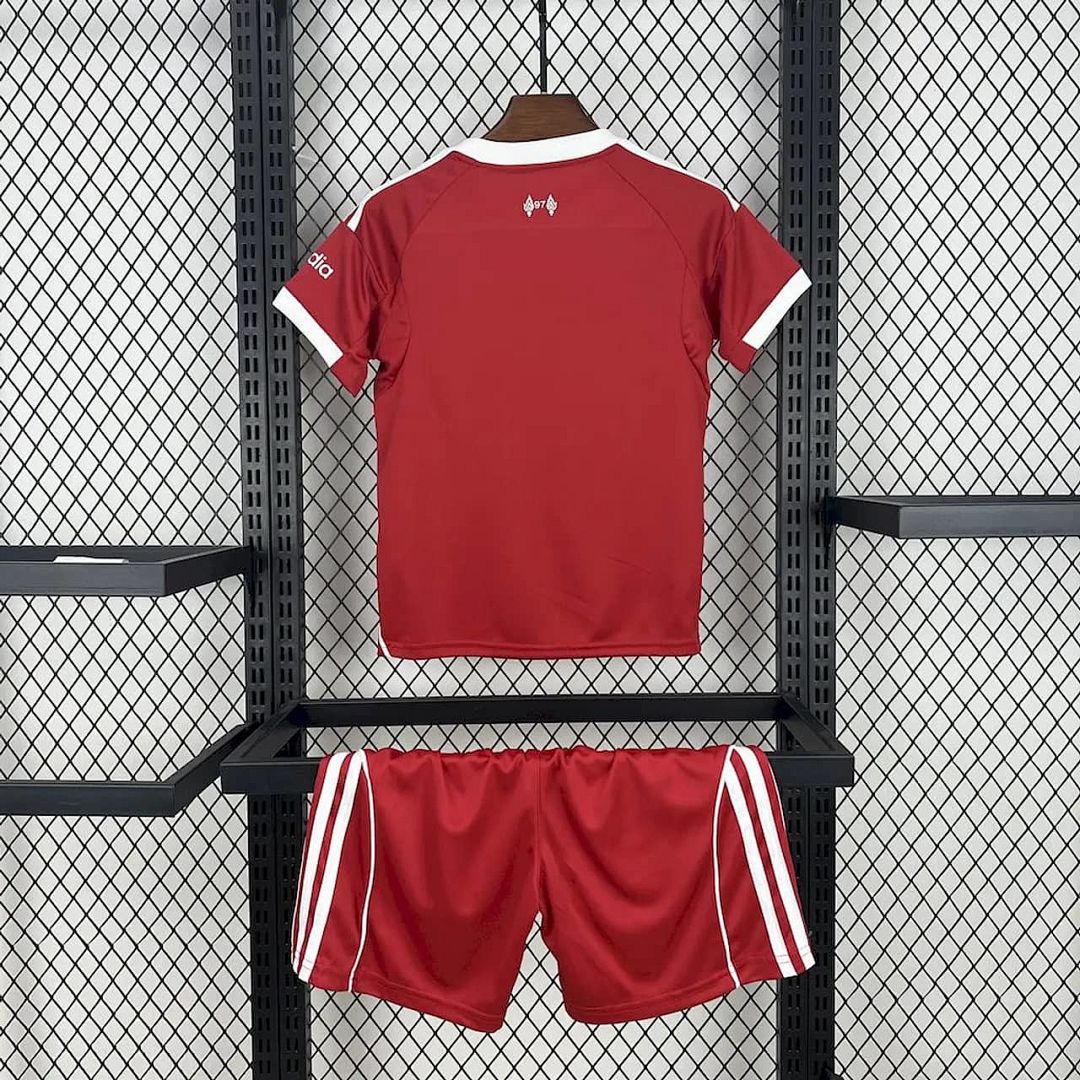 25-26 Kids Liverpool Home Kit 16-28 Cheap Football Jersey Wholesale Yupoo 2