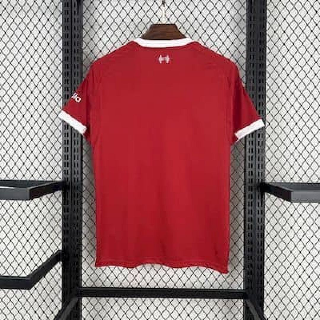 25-26 Liverpool Home Kit Football T-Shirt Cheap Football Jersey Wholesale Yupoo 3