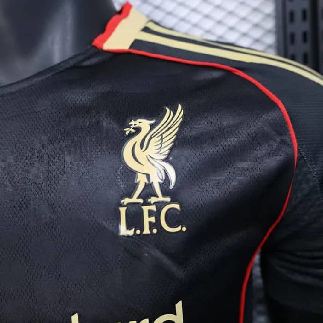 25-26 Player Liverpool Black Special Edition Kit S-2XL Cheap Football Jersey Wholesale Yupoo 4