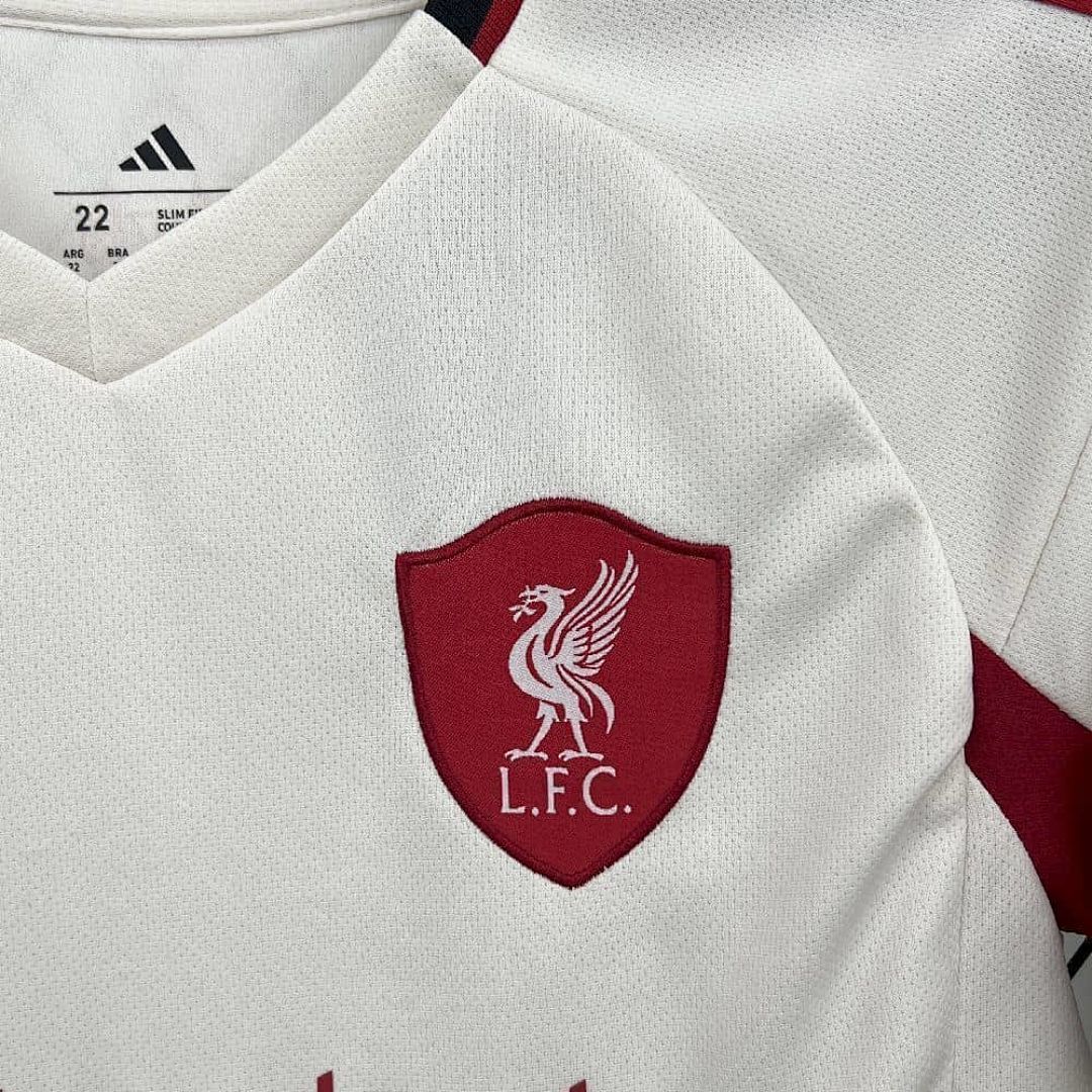 25-26 Kids Liverpool Away Kit 16-28 Cheap Football Jersey Wholesale Yupoo 2