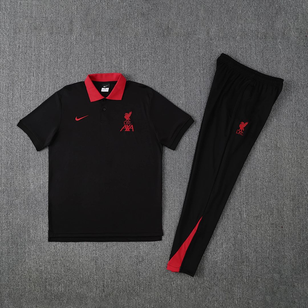 25-26 Liverpool Training Kits Tracksuits Polo Cheap Football Jersey Wholesale Yupoo 3