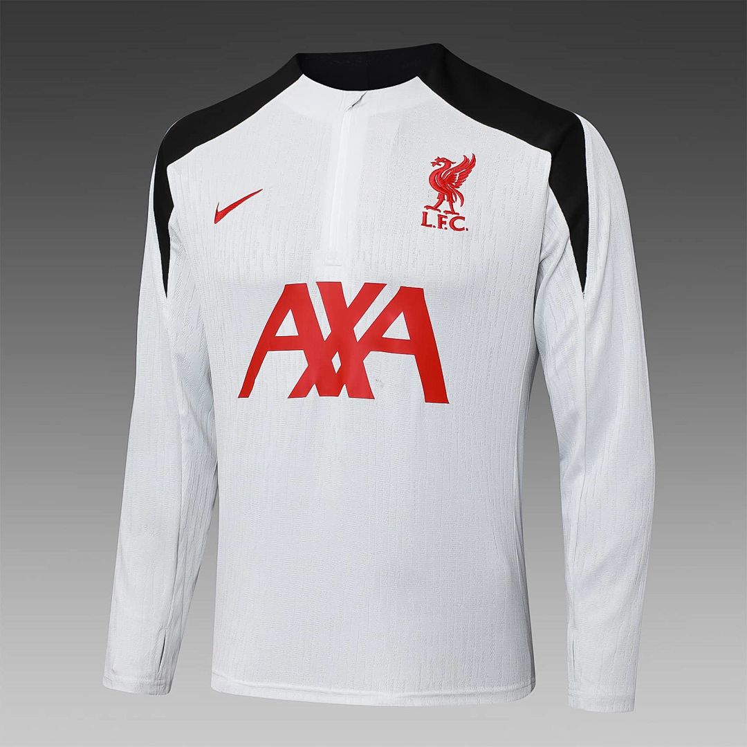 24-25 Liverpool Training Kits Tracksuits Sweatshirt Cheap Football Jersey Wholesale Yupoo 13