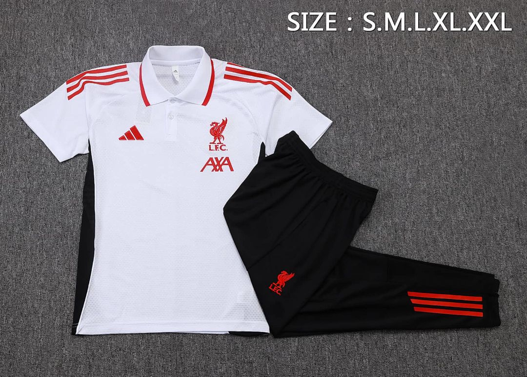 25-26 Liverpool Training Kits Polo Tracksuits Cheap Jersey Wholesale Yupoo 2
