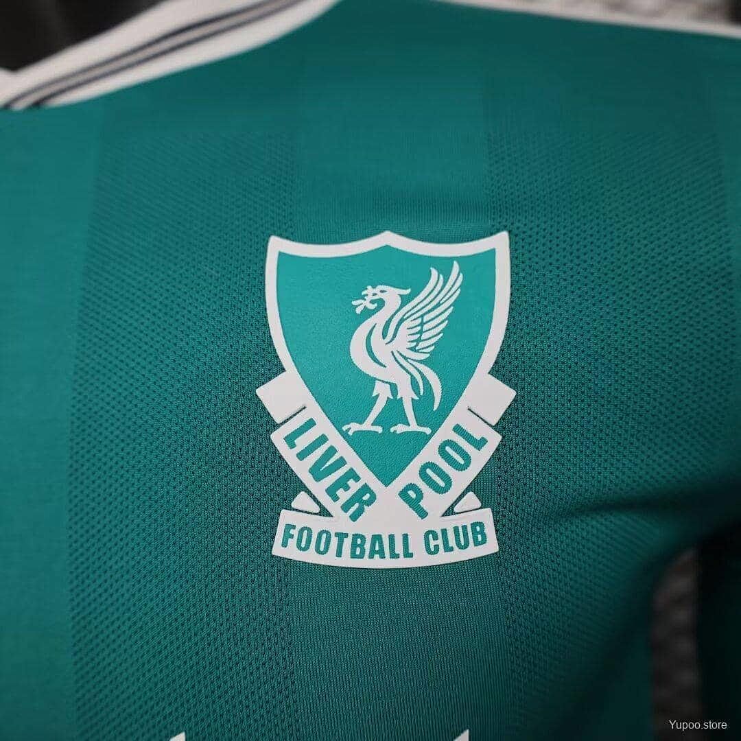 25-26 Player Liverpool Third Away Long Sleeve Kit Cheap Football Jersey Wholesale Yupoo 6