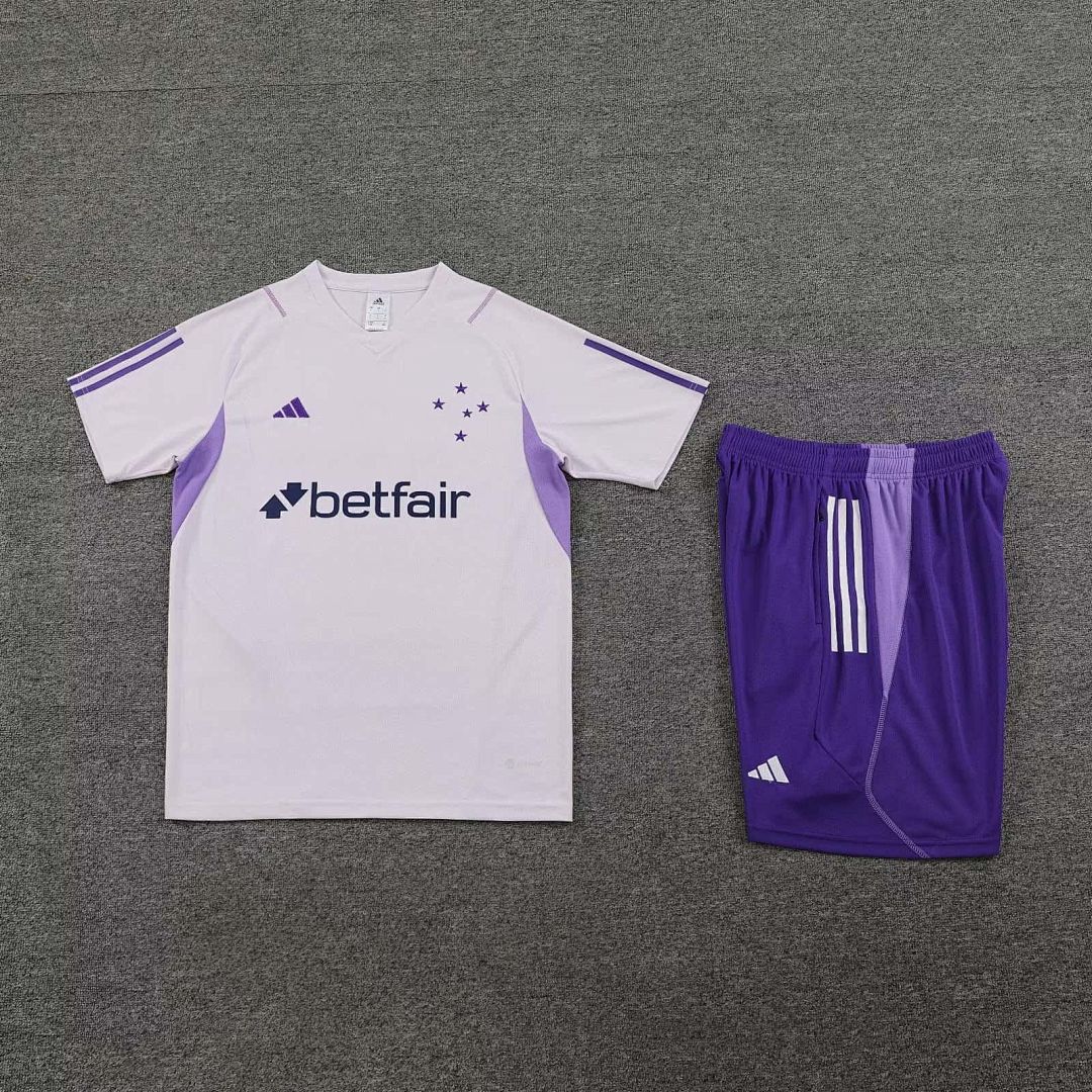23-24 Cruzeiro Short Sleeve Training Suit Yupoo 3