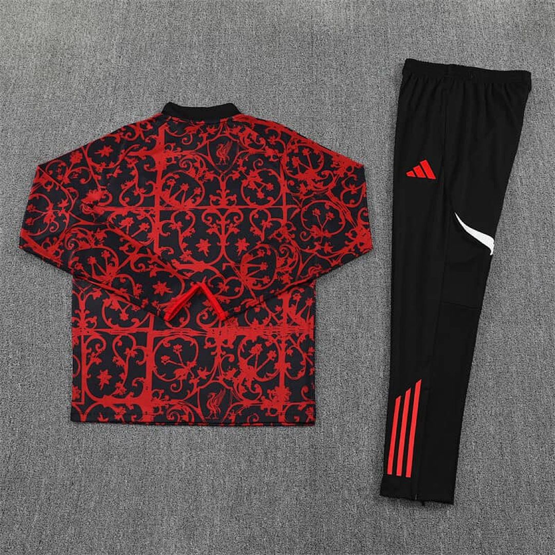 25-26 Kids Liverpool Training Kits Sweatshirt Tracksuits Cheap Football Jersey Wholesale Yupoo 12