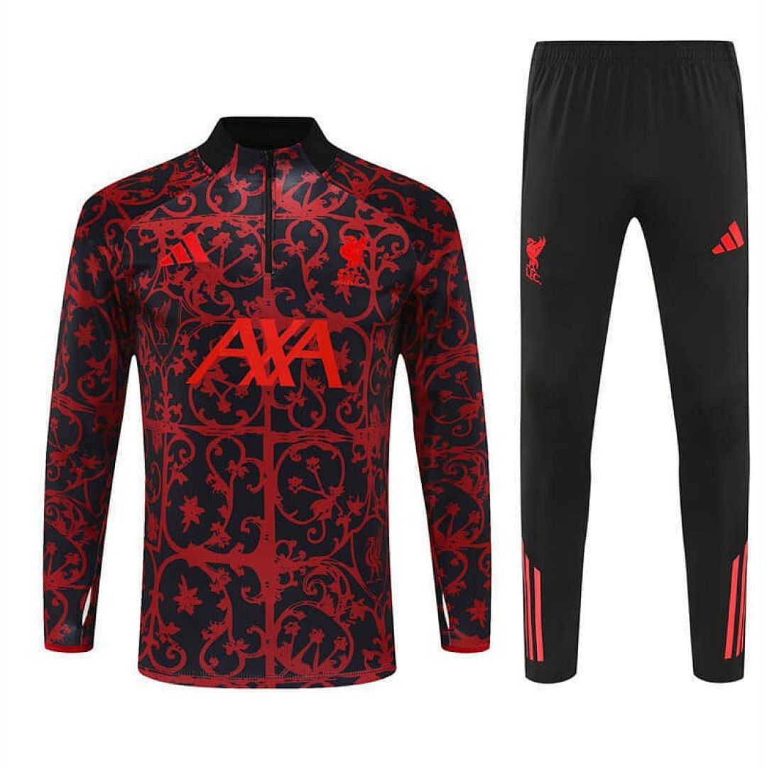 25-26 Kids Liverpool Training Kits Sweatshirt Tracksuits Cheap Football Jersey Wholesale Yupoo 15