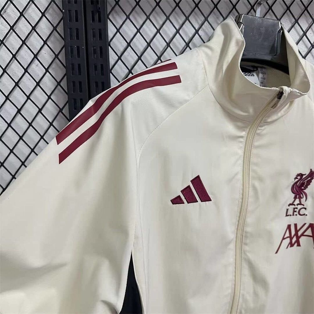 25-26 Liverpool Windbreaker Jacket Kit S-3XL Cheap Football Jersey Wholesale Yupoo 4