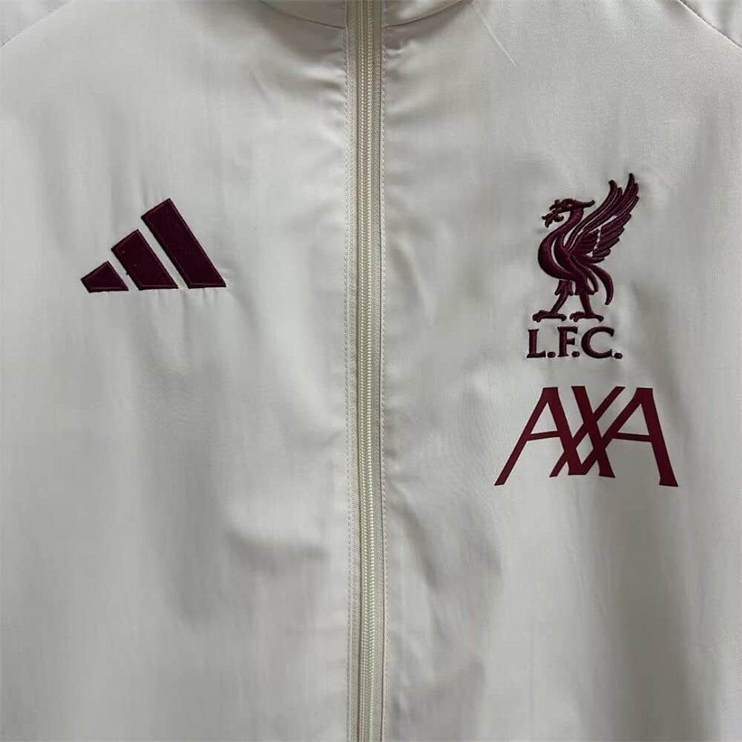 25-26 Liverpool Windbreaker Jacket Kit S-3XL Cheap Football Jersey Wholesale Yupoo 5