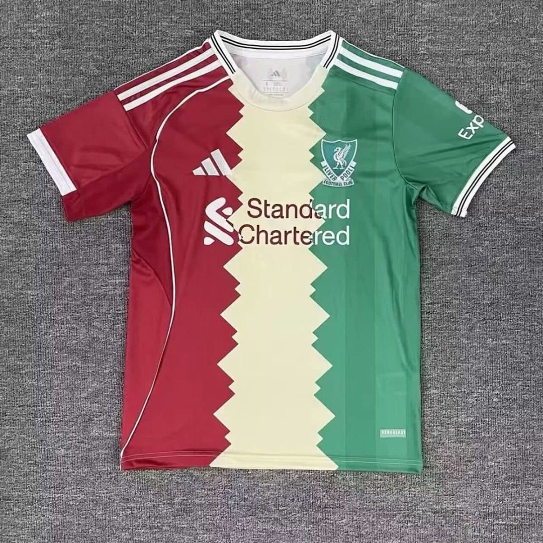 25-26 Liverpool Three-color Mixed Special Edition Kit S-4XL Cheap Football Jersey Wholesale Yupoo