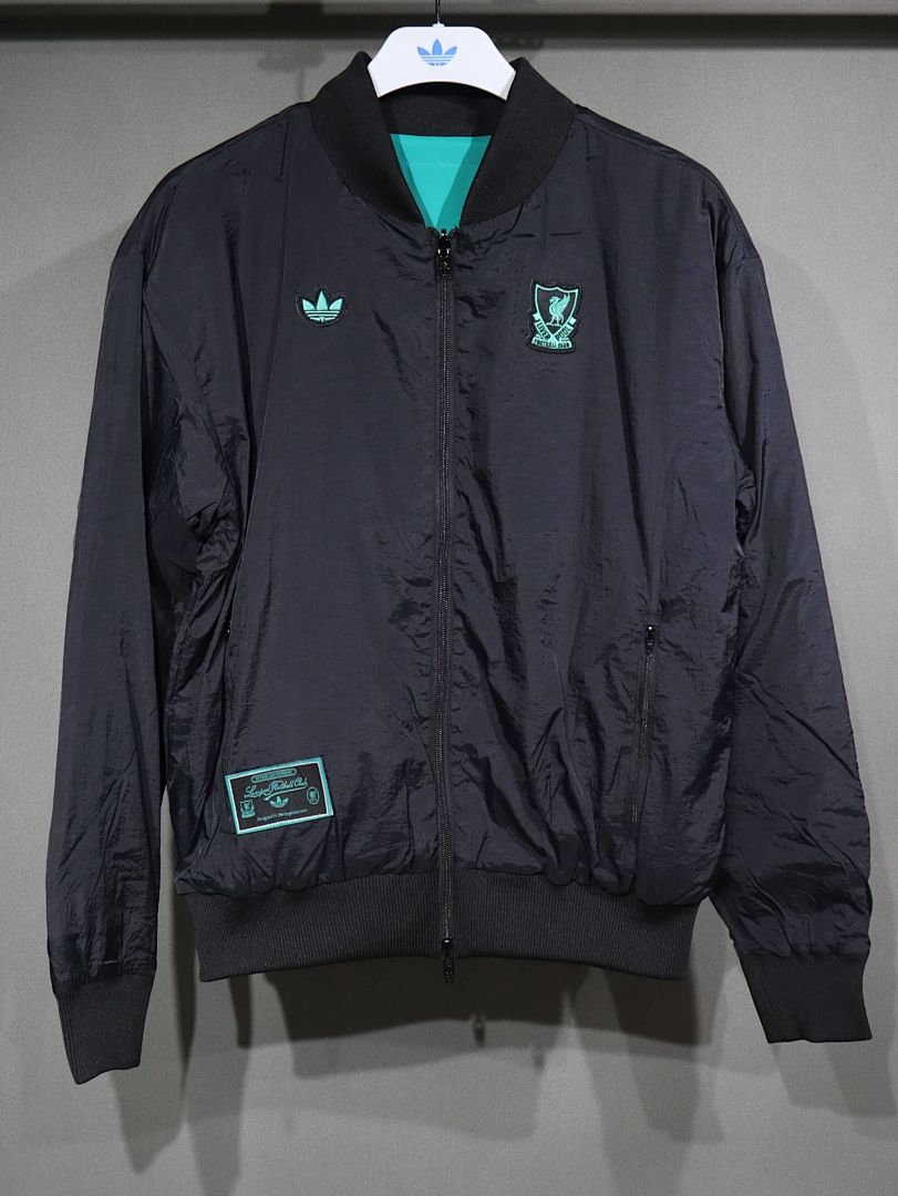 25-26 Liverpool Terrace Icons Reversible Double-Sides Cotton Windbreaker Jacket