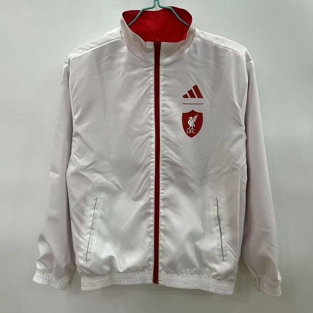 25-26 Liverpool Reversible Double-Sides Windbreaker Jacket Cheap Football Jersey Wholesale Yupoo 4