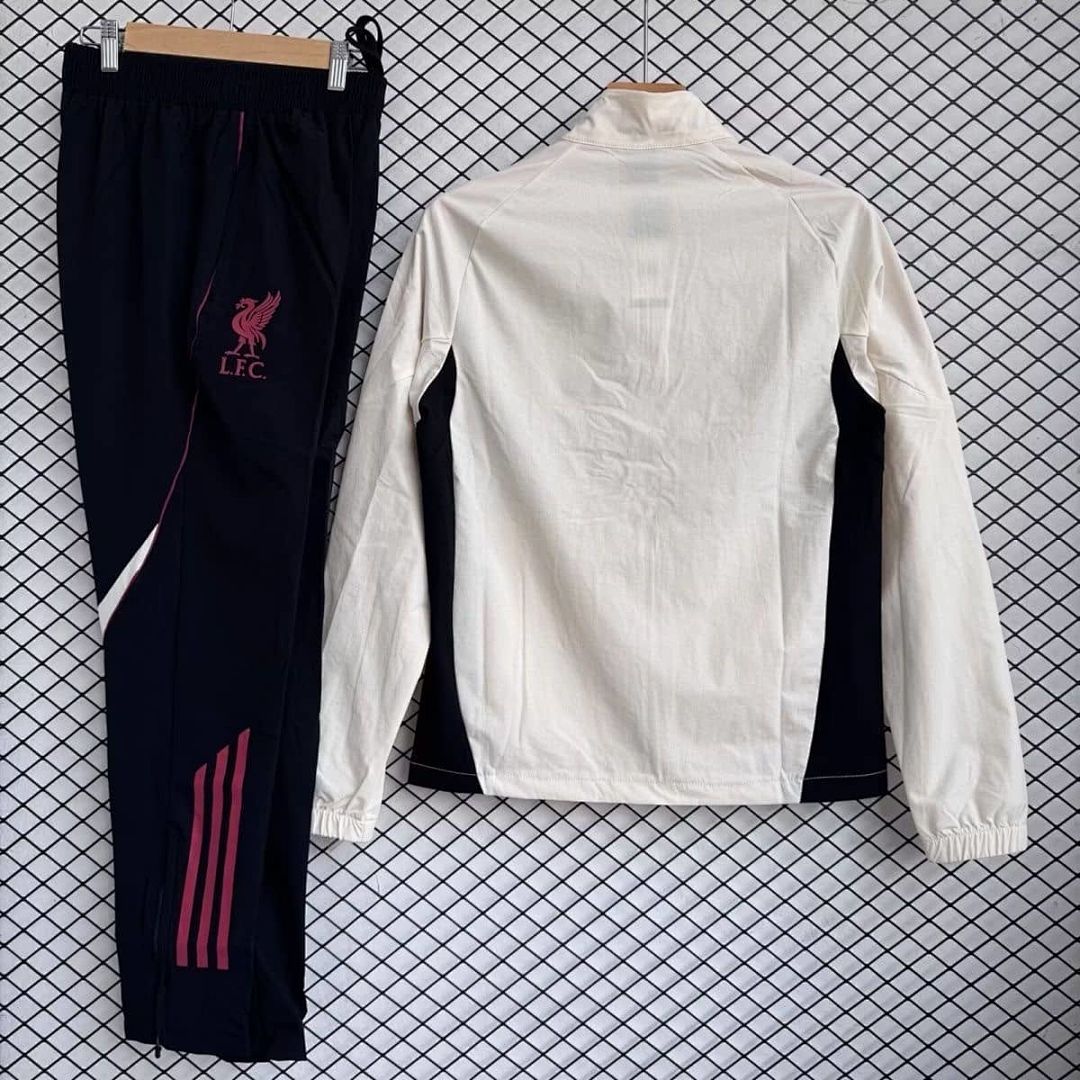 25-26 Liverpool FC Windbreaker Jackets With Pants Cheap Football Jersey Wholesale Yupo 2