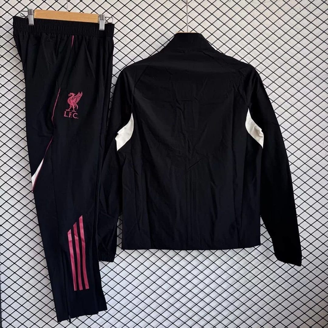 25-26 Liverpool FC Windbreaker Jackets With Pants Cheap Football Jersey Wholesale Yupoo 2