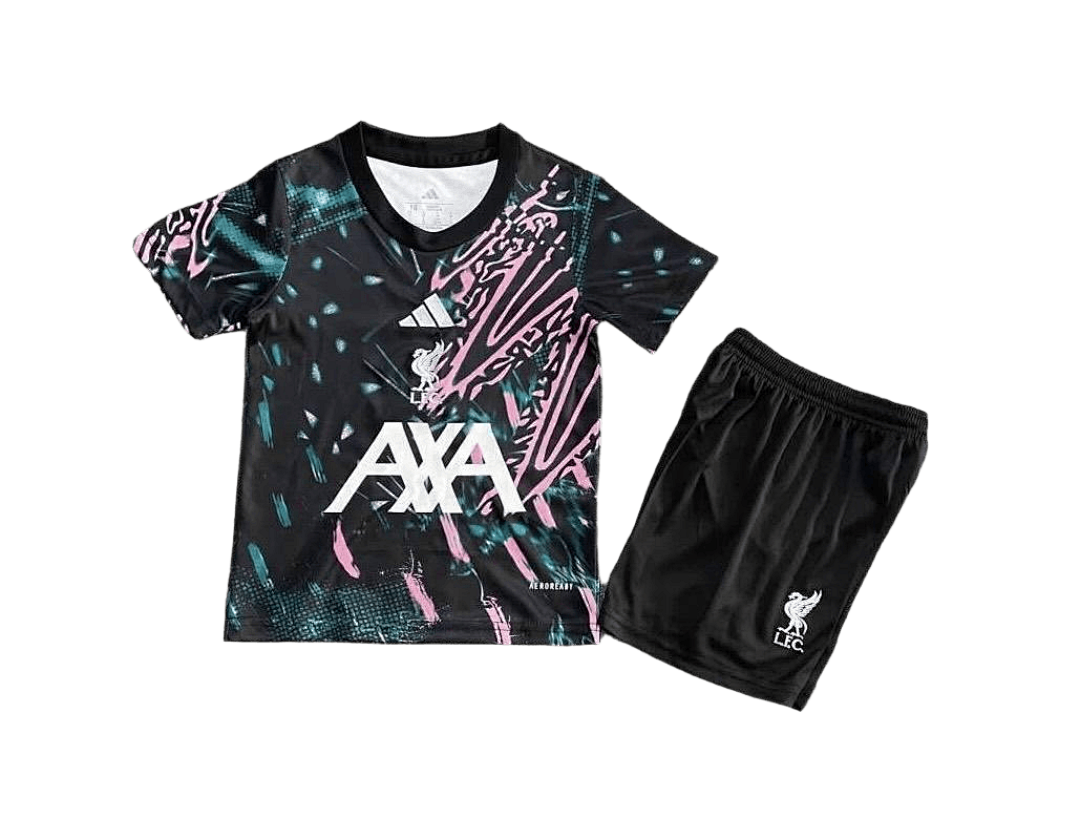 25-26 Kids Liverpool Training Kit Cheap Football Jersey Wholesale Yupoo