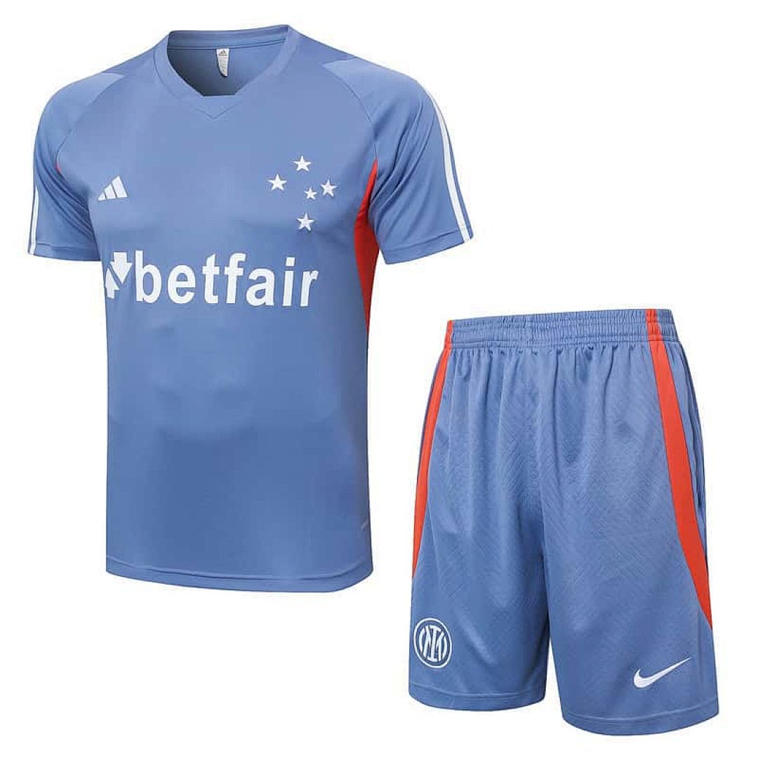 24-25 Cruzeiro entrenamiento fútbol camisetas
