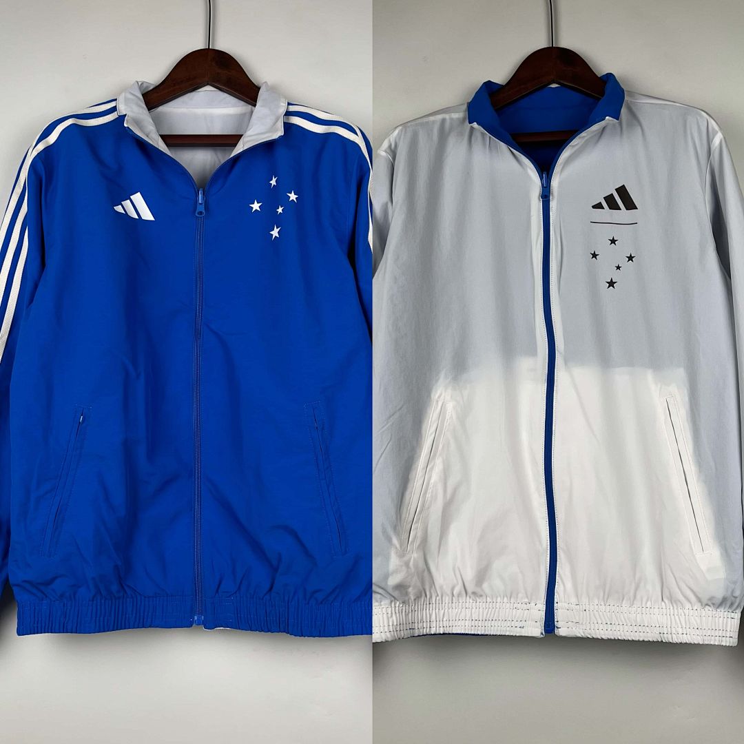 23-24 Cruzeiro Both Windbreaker Jackets Yupoo