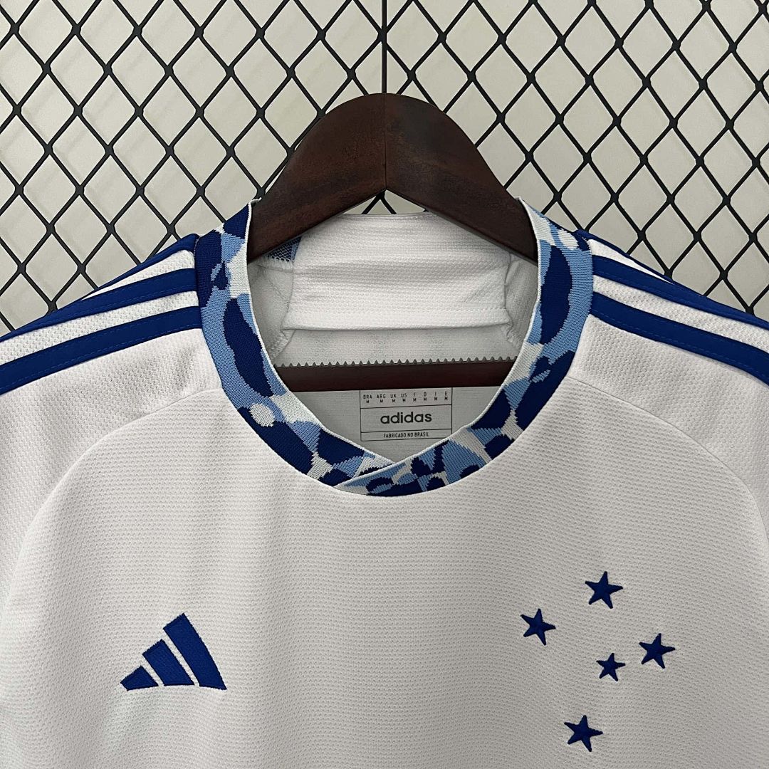 24-25 Cruzeiro Away Kit with All Sponsors 8