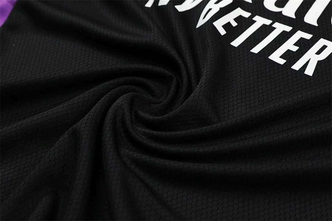 22-23 Real Madrid vest training suit kit black 17