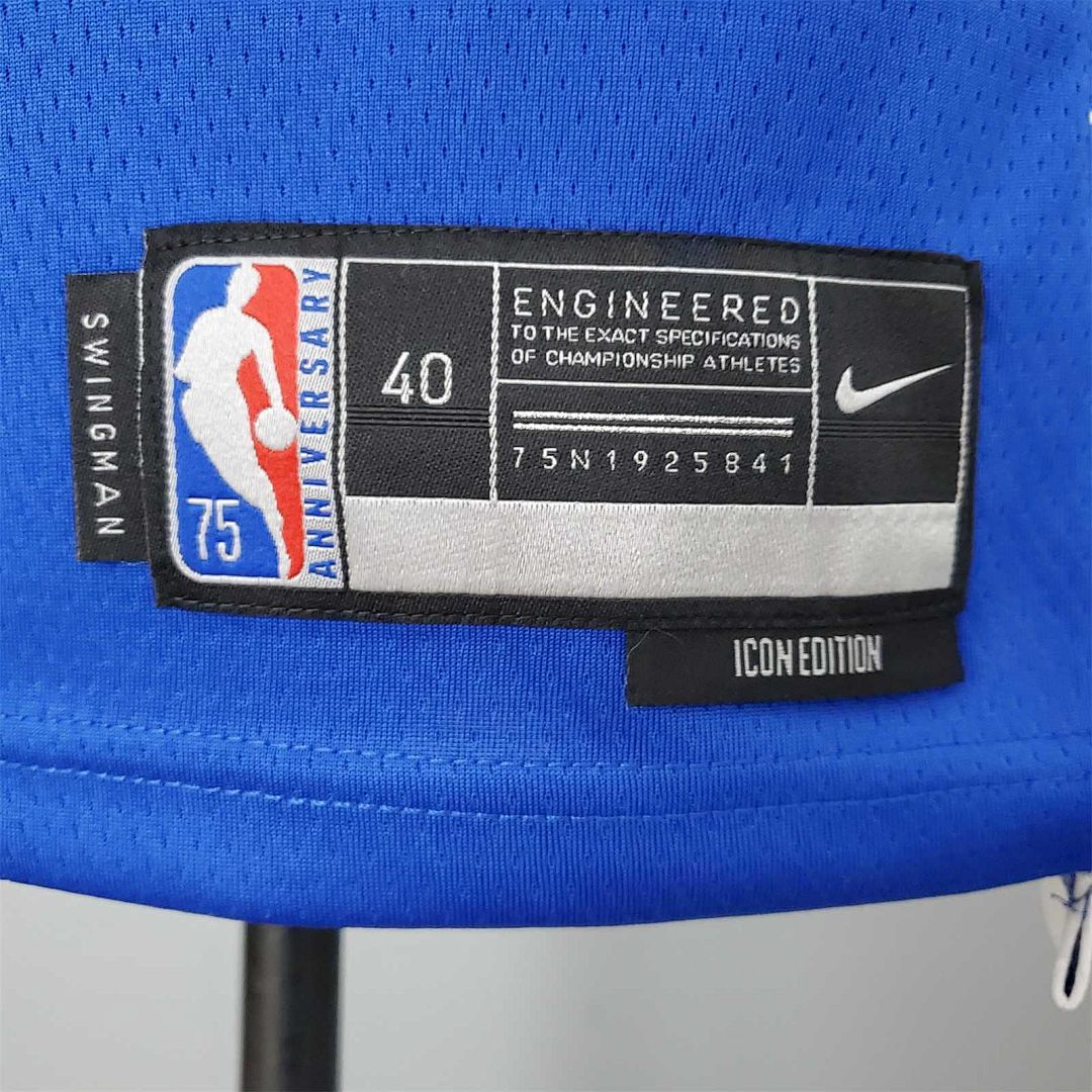 75th Anniversary Curry #2974 Warriors Blue 6